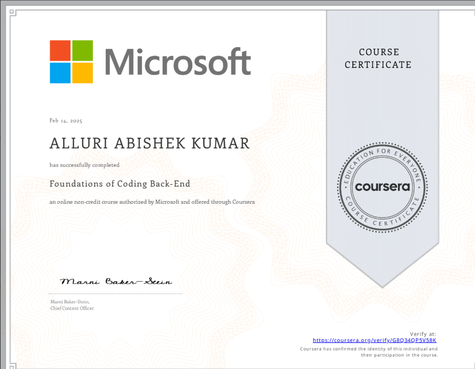 Certificate Image