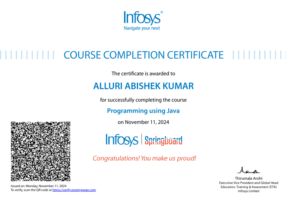 Certificate Image