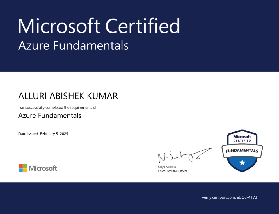 Certificate Image